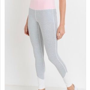 Mono B - Highwasit colorblock striped workout leggings